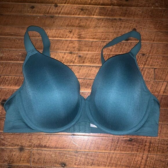 Cacique green 40D lightly lined full coverage bra - Picture 1 of 3